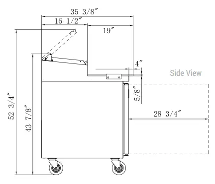 dpp44-6-s1-dukers-appliance-co-diagram-dimensions-size-measurement-view-side.webp