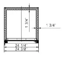 lg-430-dukers-appliance-co-diagram-dimensions-size-measurement-view-top.webp