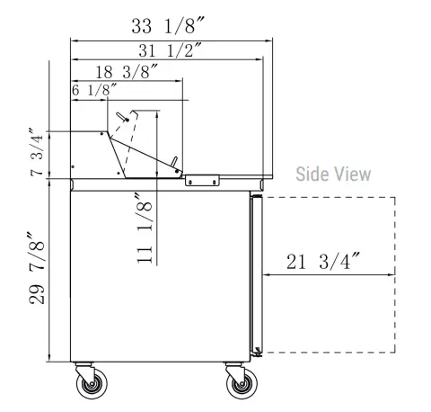 dukers-dsp48-12-s2-diagram-side-size-view-salad-prep-table.webp