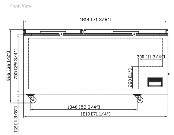 dukers-commercial-appliance-co-front-view-size-diagram.webp