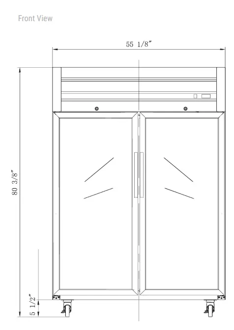 dukers-appliance-co-diagram-dimensions-size-measurement-view-d55ar-gs2-front.webp