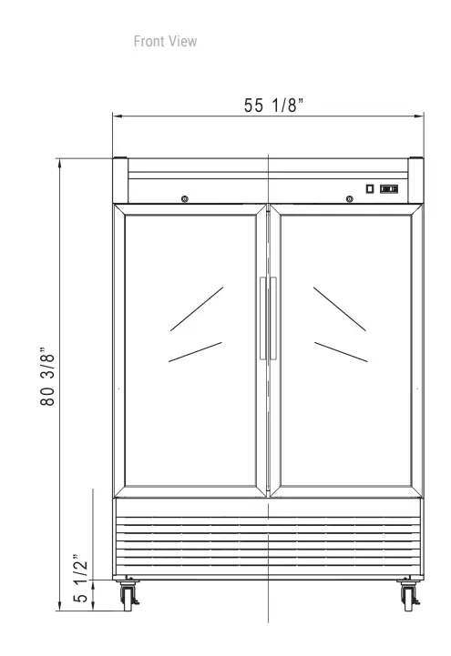 dukers-appliance-co-diagram-dimensions-size-measurement-view-d55f-gs2-front.webp