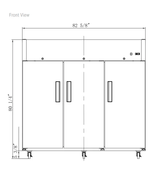 dukers-appliance-co-diagram-dimensions-size-measurement-view-d83af-stainless-3-door-front.webp