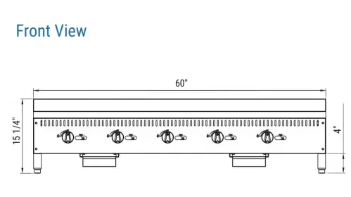 dukers-appliance-co-diagram-dimensions-size-measurement-view-dcgm60-front.webp