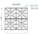 dukers-appliance-co-diagram-dimensions-size-measurement-view-page-dchpa24-top.webp