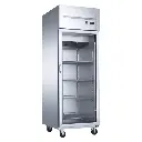 Dukers D28AR-GS1 Top Mount Single Glass Door Reach-in Refrigerator