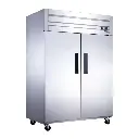 Dukers D55AR 2-Door Top Mount Commercial Reach-in Refrigerator
