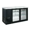 Dukers DBB48-S2 2-Door Bar and Beverage Cooler Sliding Glass Refrigerator