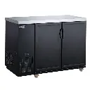 Dukers DBB60-M2 2-Door Bar and Beverage Cooler Solid Door Refrigerator