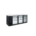 Dukers DBB72-H3 3 Door Bar and Beverage Cooler Hinge Glass Door Refrigerator
