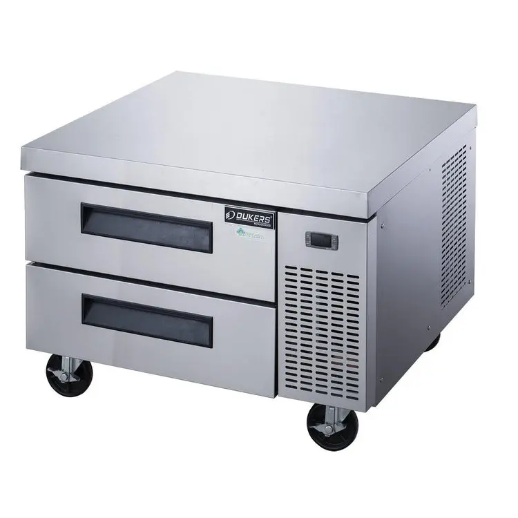 Dukers DCB36-D2  Commercial Chef Base Refrigerator with 2 Drawers