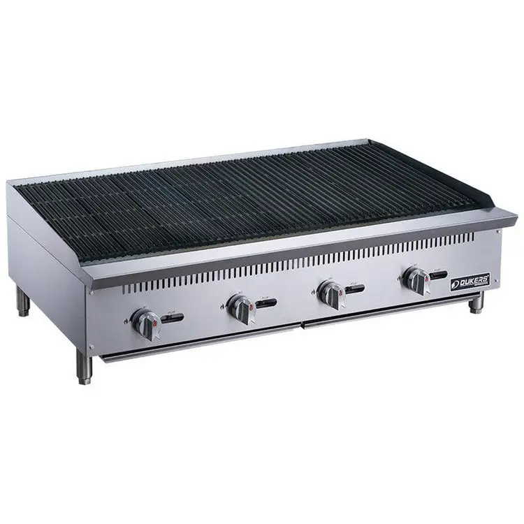 Dukers Appliance DCCB48 48" Countertop Radiant Broiler, 140,000 BTU