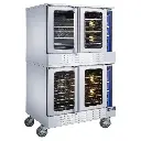 Dukers Appliance DCCOG2 Commercial Double Convection Oven 108,000 BTU