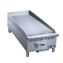 Dukers DCGM12 3/4" Plate 12" Commercial Griddle 1 Burner 29,000 BTU