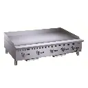 Dukers DCGM60 3/4" Plate 60" Commercial Griddle, 5 Burners 150,000 BTU