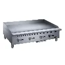 Dukers DCGMA48 1" Plate 48" Commercial Griddle 4 Burners 120,000 BTU