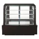 Dukers Appliance DDM60R-CB Commercial Curved Glass 60" Cake Showcase
