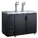 Dukers Appliance DKB48-M2 Dual Tap Commercial Kegerator Beer Dispenser