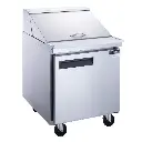 Dukers DSP29-12M-S1 29" Mega Top Sandwich/Salad Prep Table Refrigerator