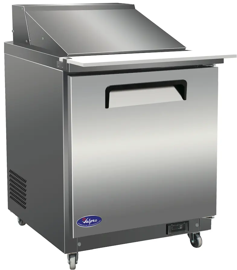 Valpro VP29SM-HC 29″ Mega-top Sandwich / Salad Food Prep Table Refrigerator