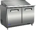 Valpro VP48SM-HC 48″ Mega-top Sandwich / Salad Food Prep Table Refrigerator