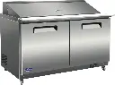 Valpro VP60SM-HC 61″ Mega-top Sandwich / Salad Food Prep Table Refrigerator