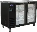 Valpro Refrigeration VP48G 49″ Two Glass Swing Door Back Bar Cooler