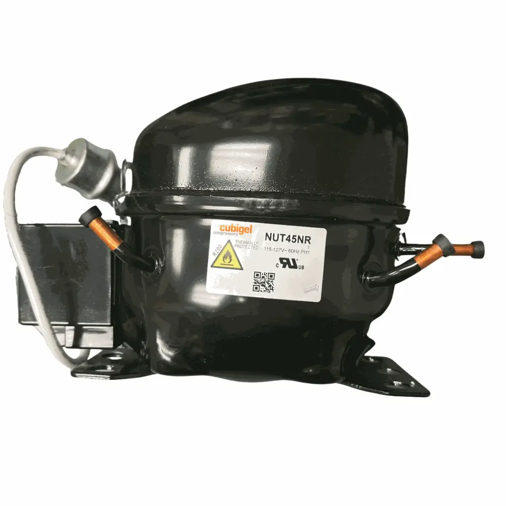 Cubigel NUT45NR Compressor Replacement Part Dukers, Atosa, Avantco (Compatible with 829NUT45NR)