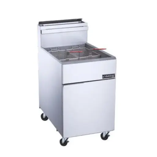 Dukers DCF5-NG 70lb Commercial Deep Fryer Natural Gas - 150,000 BTU
