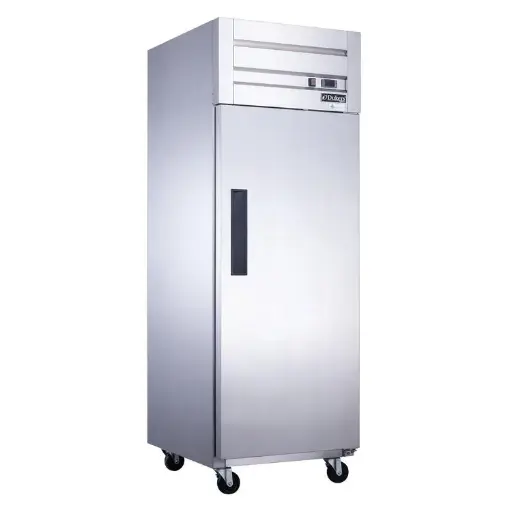 Dukers D28AR Commercial Single Door Top Mount Reach-in Refrigerator  