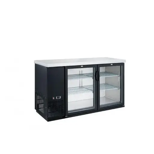 Dukers DBB48-H2 2-Door Bar and Beverage Cooler Hinge Glass Door