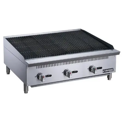 Dukers Appliance DCCB36 36" Countertop Radiant Broiler, 140,000 BTU