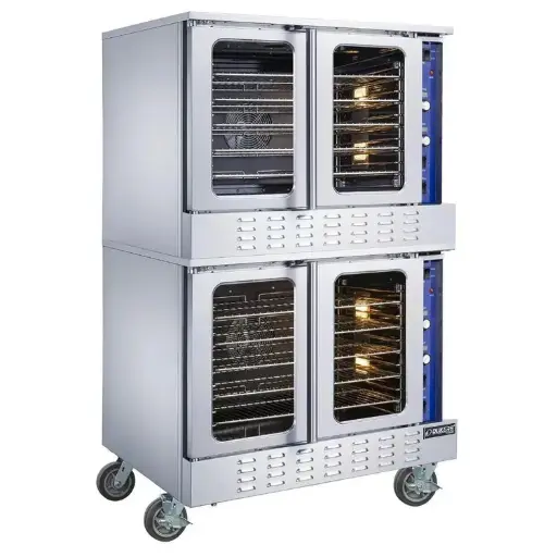 Dukers Appliance DCCOG2 Commercial Double Convection Oven 108,000 BTU