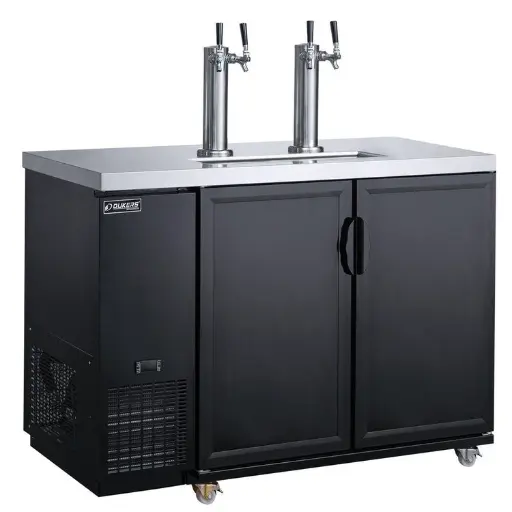 Dukers Appliance DKB48-M2 Dual Tap Commercial Kegerator Beer Dispenser