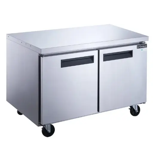 Dukers Appliance DUC48R 48" Commercial 2-Door Undercounter Refrigerator 