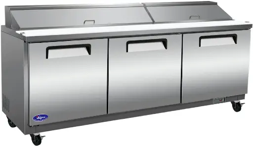 Valpro VP72S-HC 72″ Sandwich / Salad Food Prep Table Refrigerator