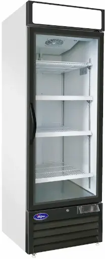 Valpro VP1F-23HC Single Swing Glass Door Merchandiser Freezer – 23 Cu. Ft.