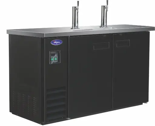 Valpro VPBD2-2 Direct Draw Beer Dispenser 49″ – 2 Towers – 2 Taps