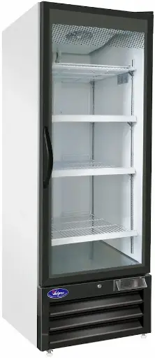 Valpro VP1R-23M Single Swing Full Glass Door Merchandiser Refrigerator – 23 Cu. Ft.